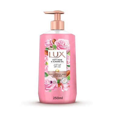 LUX Perfumed Liquid Hand Wash Soft Rose With Almond Oil 250ml