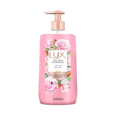 Lux Liquid Handwash Soft Rose &amp; Almond Oil 500ml
