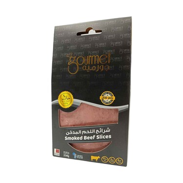 Gourmet Smoked Beef Slices 250g
