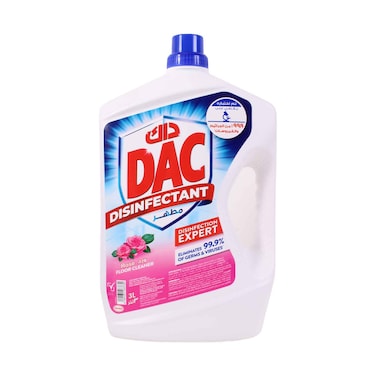 منظف أرضيات مطهر برائحة الورد من DAC، سعة 3 لترات