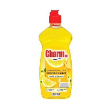 Charmm Dish Washing Liquid Lemon 500ml