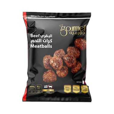 Gourmet Meatballs Beef 1kg