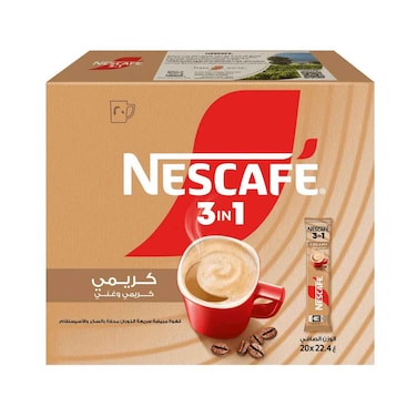 Nescafe 3in1 Creamy Latte 22.4grx20 Pieces