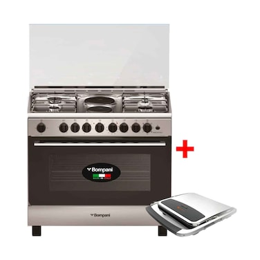 Bompani 90x60 Cm Gas &amp;amp; Electric Cooker BO683MK/L