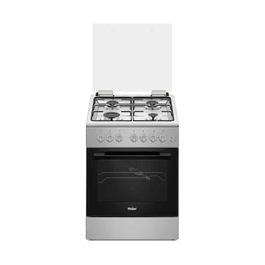 Haier Gas Cooker Freestanding 4 Burners HCR6060GT2 60Cm