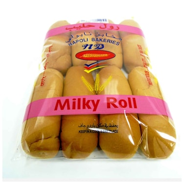 مخابز نابولي خبز رول حليب 270غ