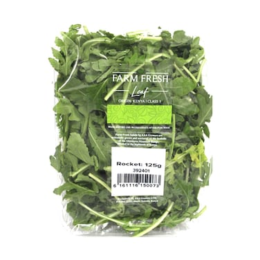 Farm Fresh Baby Rocket Leaves Pack 125g