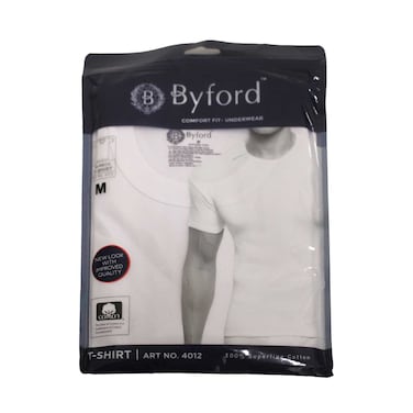 Byford Men T-Shirt Round Neck 4012 Medium 1 Piece