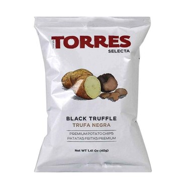 Torres Selecta Black Truffle Potato Chips 40g
