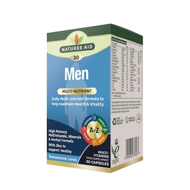 Natures Aid Men Multi Nutrient 30 Capsules