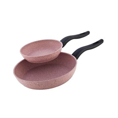 فاليز مقلاة جرانيت متنوعة 20 سم + 26 سم