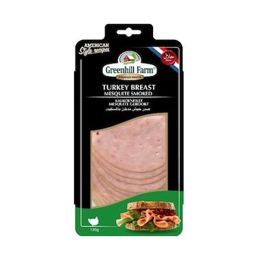 Greenhill Farm Smoked Turkey Breast Skinless 135g