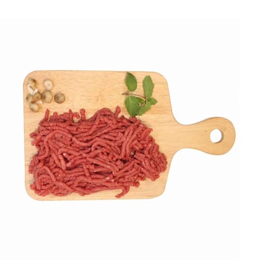 لحم بقر مفروم قليل الدهن عبوة عائلية جنوب أفريقيا