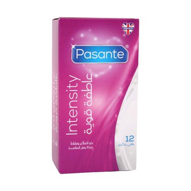 Pasante Intensity Condoms 12 Pieces