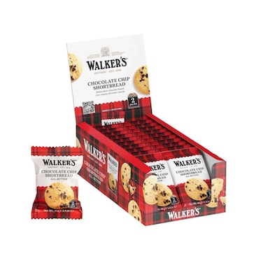 Walkers Chocolate Chip Shortbread 40g x20