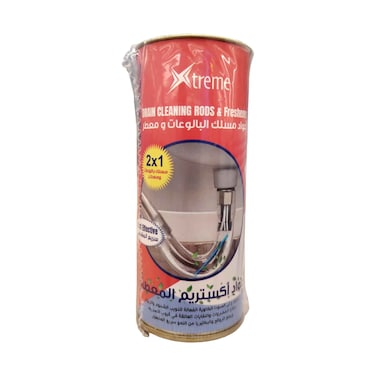 Xtreme 2-in-1 Drain Cleaning Rods &amp; Freshener 3.5gx14 Pieces