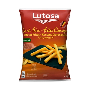Lutosa Straight Cut Fries 1kg