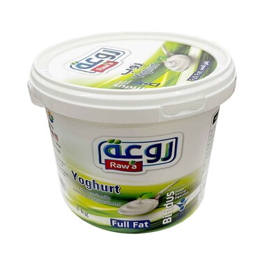 Raw'a Fresh Yoghurt Full Fat 2kg