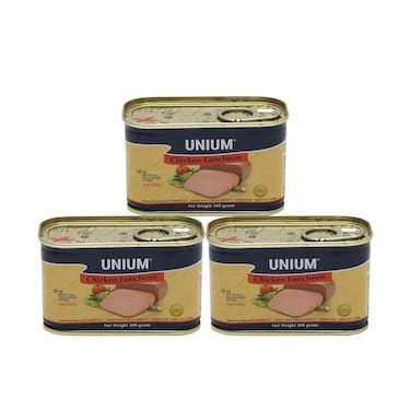 Unium Luncheon Chicken Meat 200gx3 Pieces