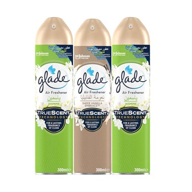 Glade Earosol Fabric Softener 300mlx3's