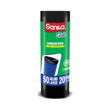 Sanita Garbage Bag Bio Roll 20 Bags