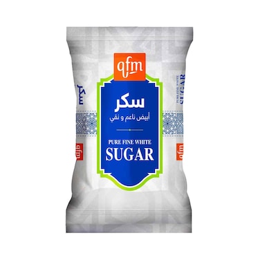 كيو اف ام سكر ابيض نقي 1كغ