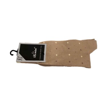 بينيني جورب قطن 3055 بني