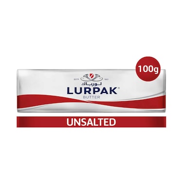Lurpak Butter Unsalted Block 100g