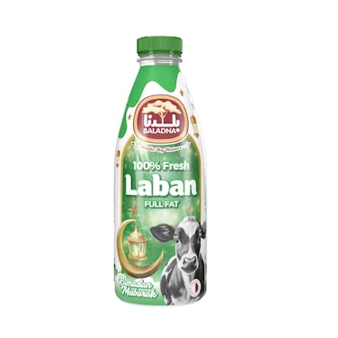 Baladna Fresh Laban Full Fat 1L