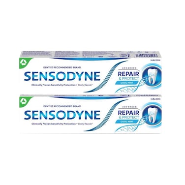 Sensodyne Advance Repair &amp; Protect Toothpaste 75mlx2's