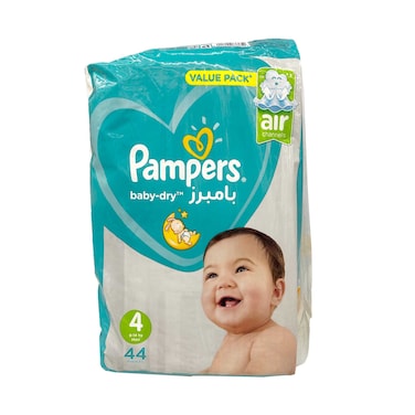 Pampers Diapers 9-14kg, 44 Pieces