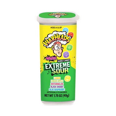 Warheads Minis Hard Candy Extreme Sour 49g