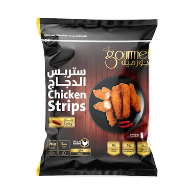 Gourmet Chicken Strips Spicy 750g
