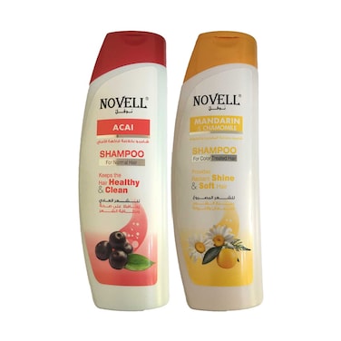 Novell Acai Shampoo Assorted 400mlx2 Pieces