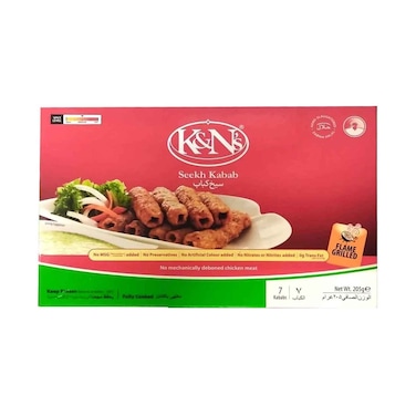 K&amp;N's Seekh Kabab 205g