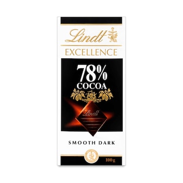 Lindt Excellence Cocoa 78 % Dark Chocolate 100g