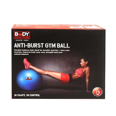 Body Sculpture Anti Burst Gym Ball Blue 75cm