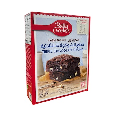 Betty Crocker Triple Chocolate Chunk Brownie Mix 415g