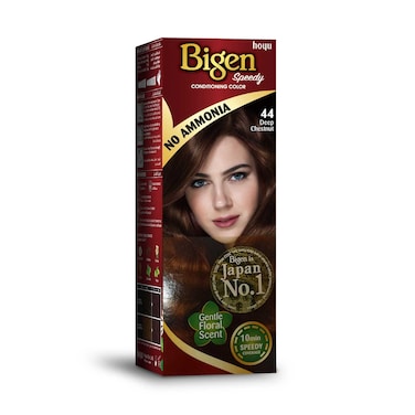 Bigen Speedy No Ammonia Hair Colour Deep Chestnut

