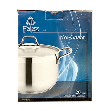 Falez Stainless Steel Casserole 20cm