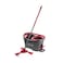 Vileda Turbo Spin Mop &amp; Bucket Set With Foot Pedal Floor Mop With Spinning Wringer