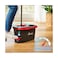 Vileda Turbo Spin Mop &amp; Bucket Set With Foot Pedal Floor Mop With Spinning Wringer