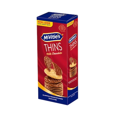 McVitie's Digestives Thins Milk Chocolate 150g