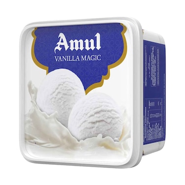 Amul Vanilla Magic Ice Cream 1L