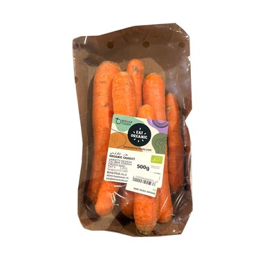 جزر طازج عضوي 500 غ