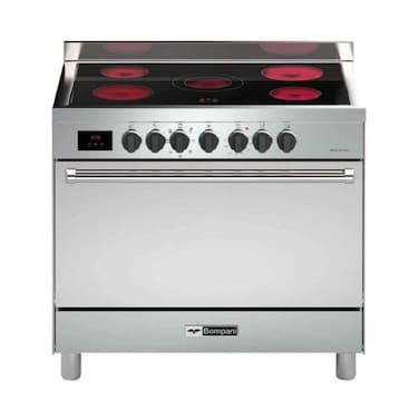 بومباني BO683DX/E طباخ كهربائي، مقاس 90x60 سم