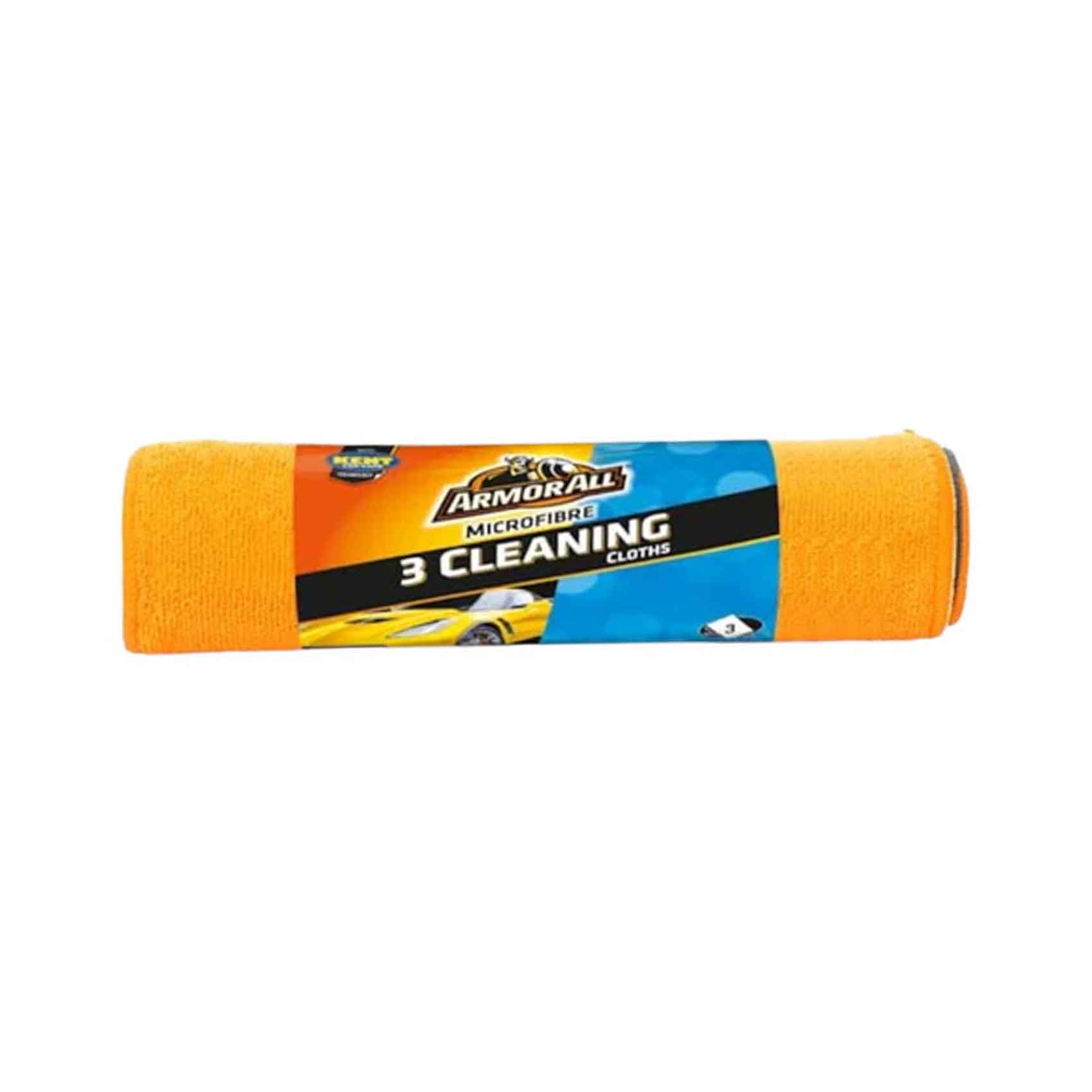 ArmorAll Microfibre Cleaning Cloth 3pieces