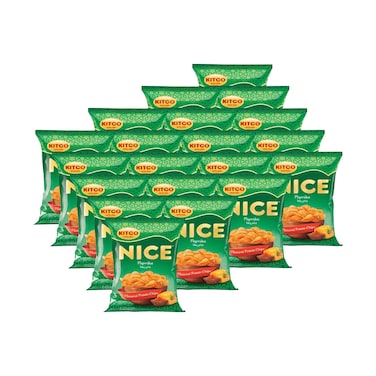 Kitco Nice Potato Chips Paprika 16g x Pack of 20