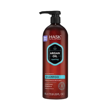 Hask Argan Oil Strenghtens &amp; Restores Shampoo 1L