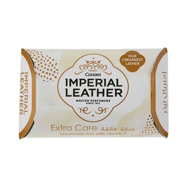 Cussons Imperial Leather Extra Care Bar Soap White 175g